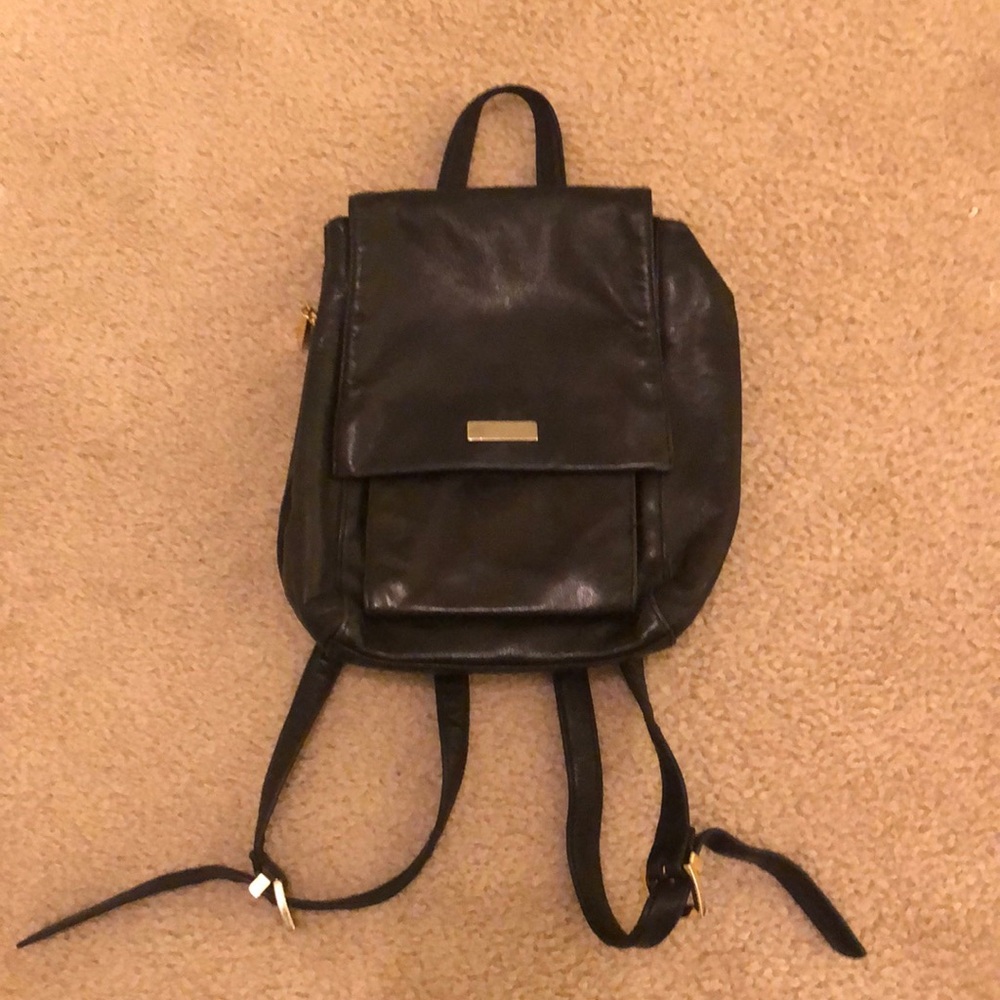 Mini Leather Backpack
